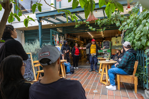 Shared Tour of the Chapinero Neighborhood: Culture, Identity, & Contrasts Spanish Tour
