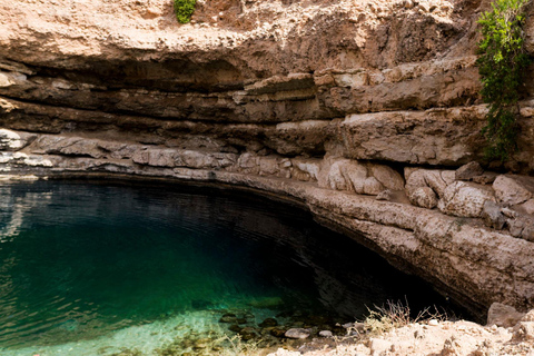 Wadi Shab: Adventure Tour With Cave Swim & Waterfall Visit