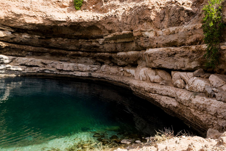 Wadi Shab: Adventure Tour With Cave Swim & Waterfall Visit