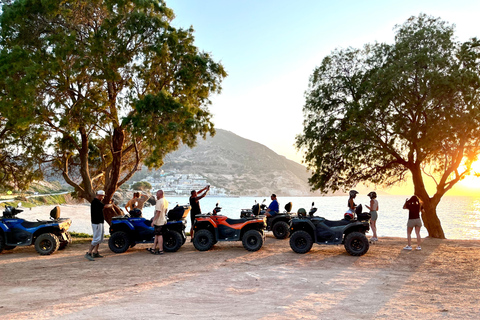 Agia Pelagia: Sunset Quad Tour & Ghost Town Visit Agia Pelagia: Quad Tour & Ghost Town Visit