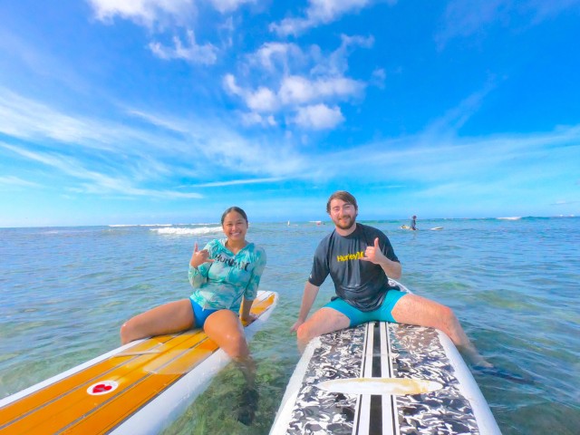Visit Oahu: Surfing Lessons for 2 People in Liverpool, United Kingdom