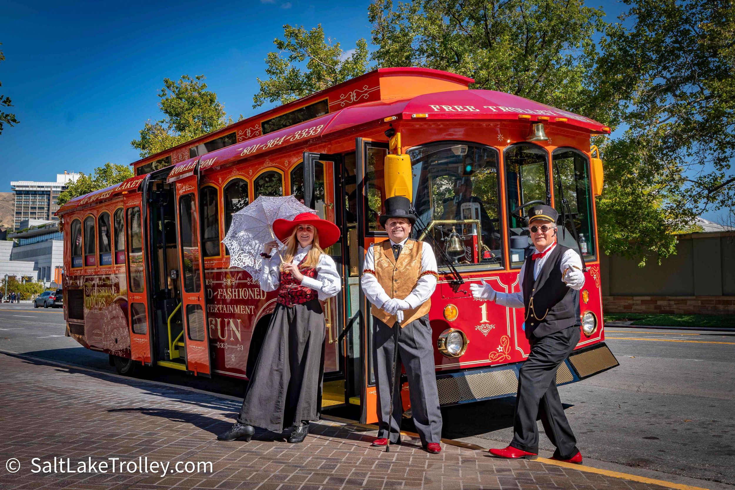 Trolley-Tour durch Salt Lake City mit Charakteren & Geschichten