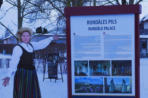 From Riga: Guided Day Tour to Rundale Palace & Bauska Castle