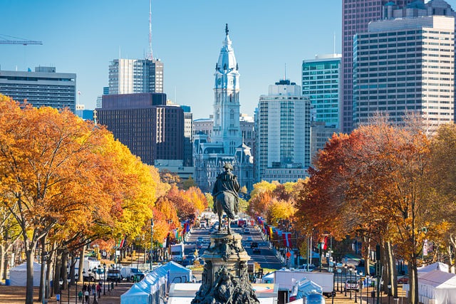 Au départ de New York : visite de 2 jours de Philadelphie, D.C. et du pays Amish