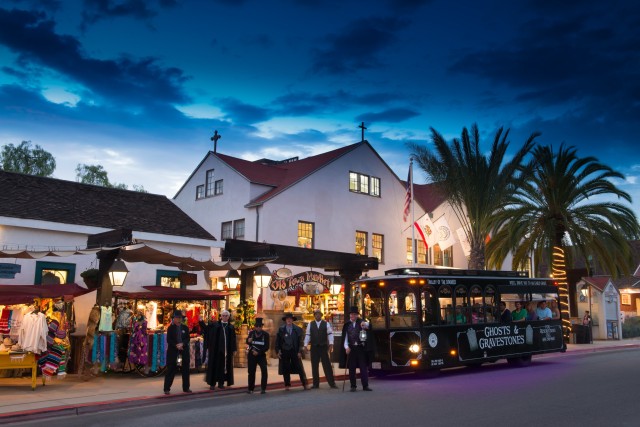 Visit San Diego Ghosts & Gravestones Trolley Tour in Point Loma, California