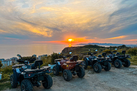 4x4, ATV w pobliżu Tirany, super panoramiczne widoki