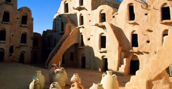 From Djerba or Zarzis: Tataouine, Chenini, Salt Lake and Star Wars Site