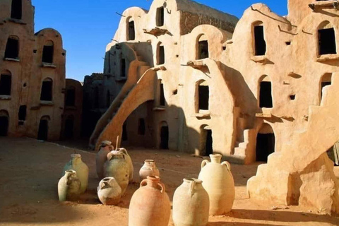 From Djerba or Zarzis: Tataouine, Chenini, Salt Lake and Star Wars Site From Djerba or Zarzis: Tataouine, Chenini, Salt Lake and Star Wars site