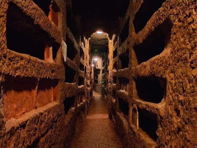 Rome : Visite historique du sous-sol et des catacombes