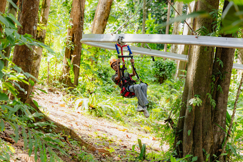 Khao Lak: Sky Rock Zipline Adventure With Transfer Rock 3 (Zipline 10 Platforms) w/ Free Transfer