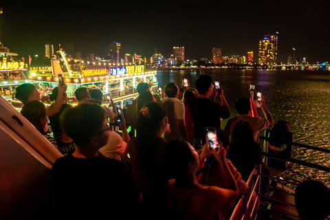 Da Nang: DIFF Fireworks Experience on a Han River Cruise [3rd Floor Seat] Set Menu Dinner Cruise | by TAURONGSONGHAN