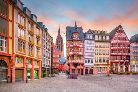 Frankfurt Highlights Privatautotour mit Flughafentransfers4,5 Stunden: Frankfurt vom Flughafen ohne Guide