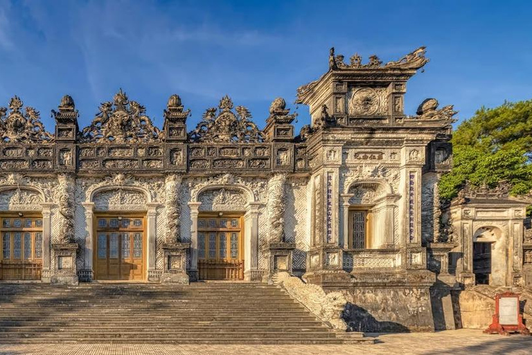 Explore Hue's Royal Legacy: Tombs, Temples & Culture Option 3: Choose Your Favorite 4 Attractions with Driver