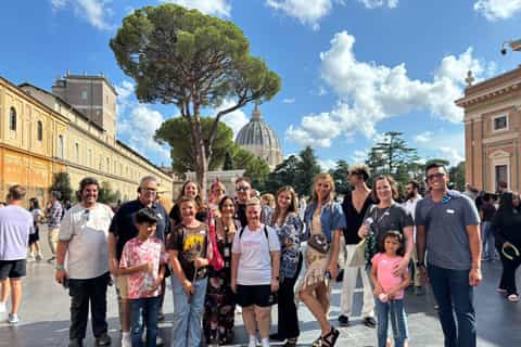 Vatican Museums and Sistine Chapel corridor leading towards St. Peter's