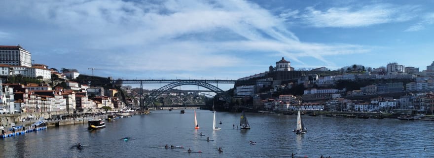 Porto : Excursion en kayak ou en standup paddleboard sur le fleuve Douro