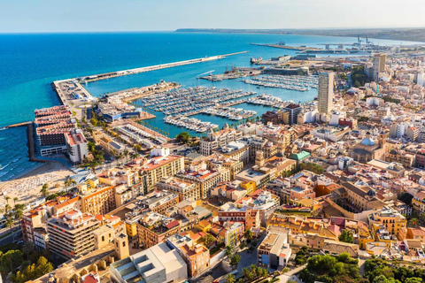 From Valencia: Alicante City, Beach & Santa Bárbara Castle