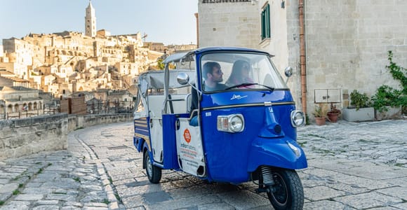 SASSI DI MATERA: Guided Tour by Ape Calessino