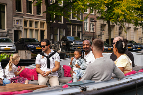 Amsterdam: Private Luxury Cruise with BBQ and Drinks Amsterdam: Private Canal Cruise with BBQ and Drinks
