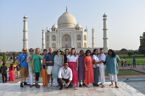 Points forts d'Agra avec visite de la réserve d'éléphants de Sos