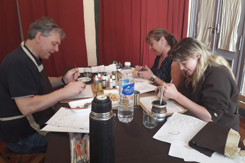 Buenos Aires: Mate and paint experience with pastry tasting