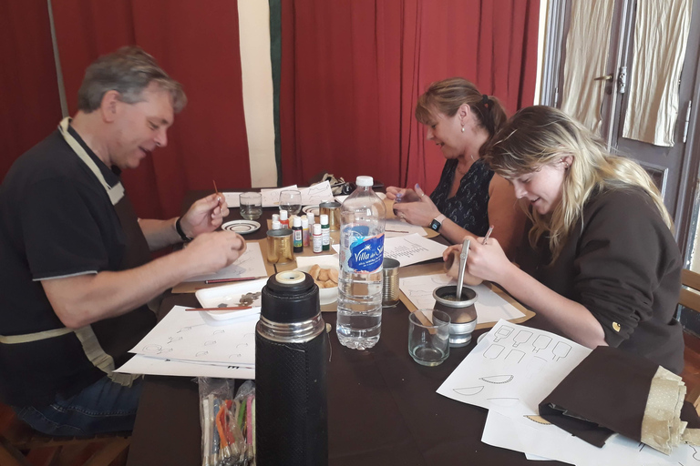 Buenos Aires: Mate and paint experience with pastry tasting