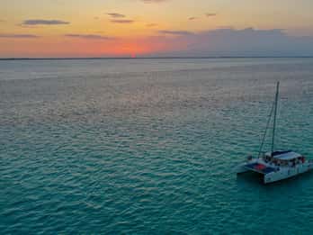 Sunset Catamaran to Isla Mujeres with Cancun Pickup
