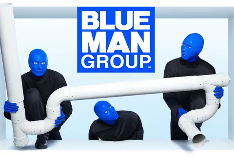 Las Vegas: ticket voor de Blue Man-groepsshow in het Luxor Hotel