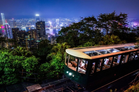 HK Elite Private Night Tour: Cruise, Aquarium Dinner, Peak
