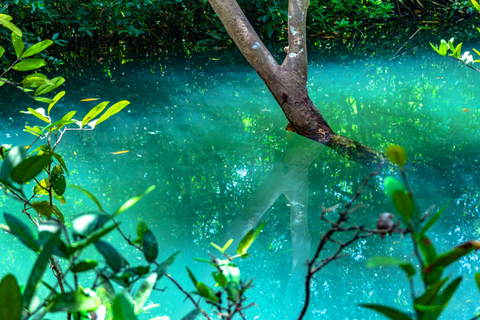 Ao Nang: Passeio de caiaque na Crystal Pool, quadriciclo e fazenda de abacaxiPasseio de quadriciclo de uma hora