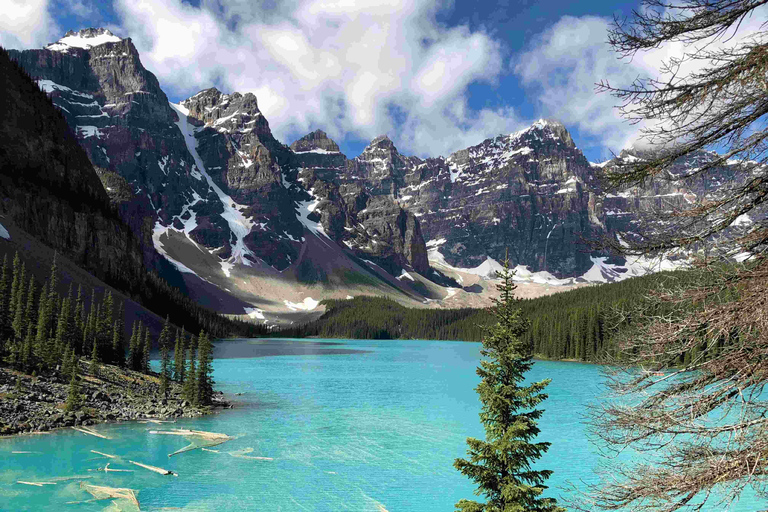 From Banff: Shuttle Bus to Lake Louise and Moraine Lake.