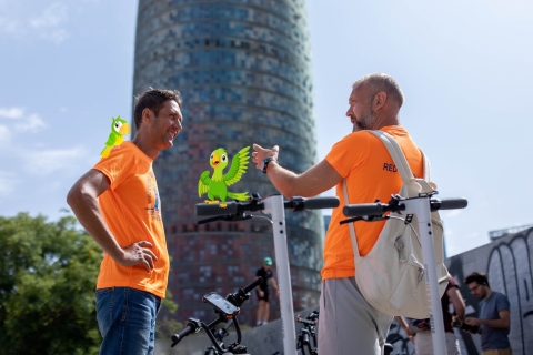 Barcelona: Stadtführung mit dem E-BikeTour mit dem E-Bike/E-Roller