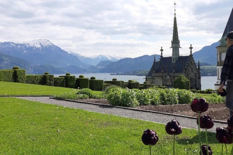Lucerne: visite privée à pied des villas et des châteaux du lac des Quatre-CantonsLucerne: Villas et châteaux au lac des Quatre-Cantons