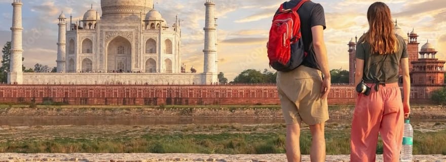 Agra : Excursion au point de vue du coucher de soleil de Baby Taj et Mehtab Bagh