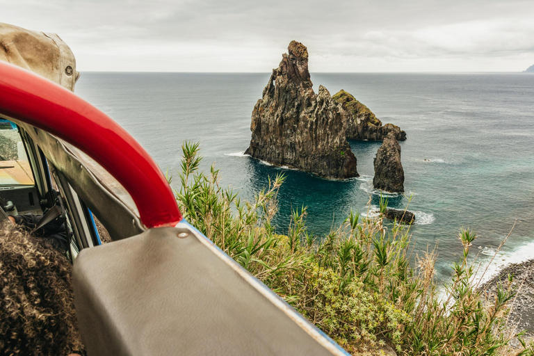 Funchal: Tour in fuoristrada delle Terrazze Incantate, Porto do Moniz e FanalTour condiviso