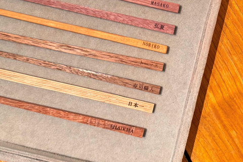 Chopstick Making Workshop in Ginza
