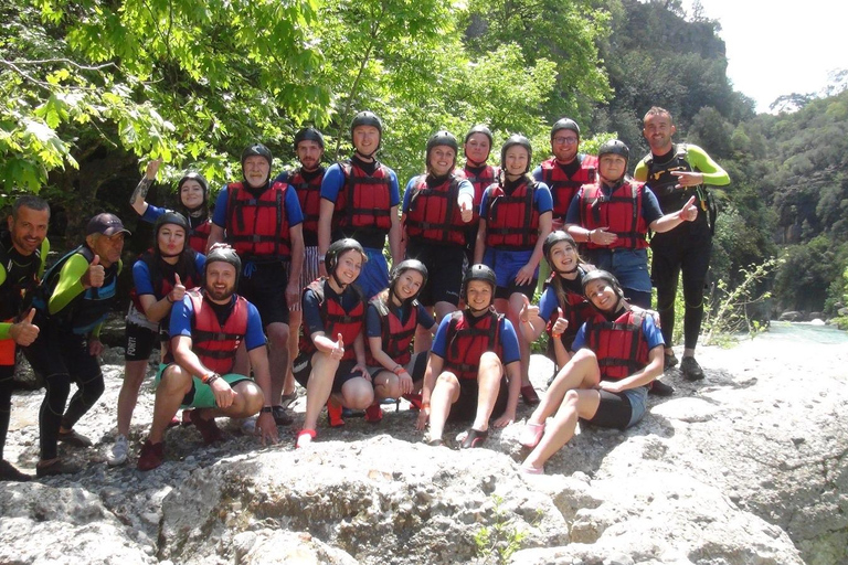 Antalya: Rafting & Canyoning w/Extreme and Overnight Options Canyoning & Rafting Combo with Transfer & Lunch