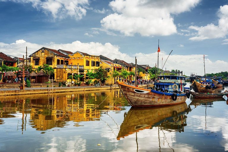 Chan May Port: Private Car to Golden Bridge or Hoi An Shared Shuttle Bus Direct to Hoi An or Golden Bridge