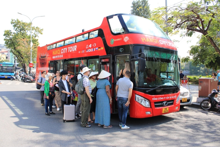 Hanoi: 24-godzinna wycieczka autobusowa Hop on Hop off