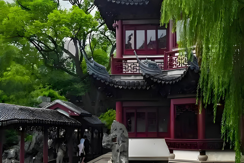 Shanghai : visite guidée du jardin Yu et de l&#039;entrepôt Sihang