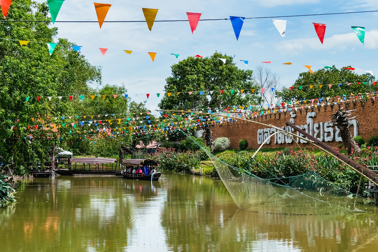 From Bangkok: Ayutthaya & Ayothaya Floating Market Day Trip