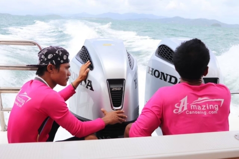 Phuket: Isla James Bond en lancha rápida con canoa y almuerzo