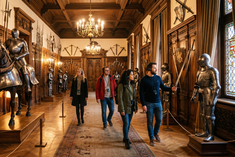 TOUR Bran Castle (Dracula), Peles Castle & Wednesday Castle Audio guide in 24 languages