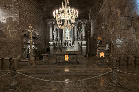 Cracovia: Tour guidato della Miniera di Sale di Wieliczka con trasferimenti dall&#039;hotel