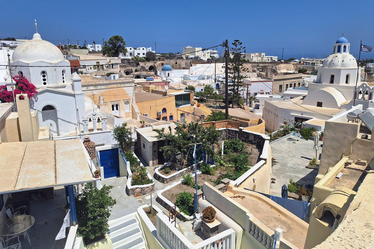 Santorini: Private Mesaria & Vothonas Village Walk and Lunch