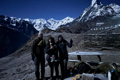 Pokhara Adventure: 5 Days Stupa Hike & Mardi Himal Trek