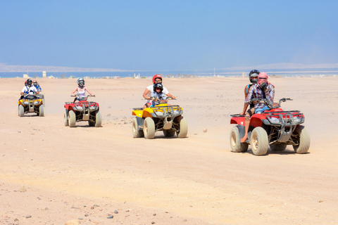 Makadi Bay: Sunset Quad &amp; ATV Adventure &amp; SeaviewSunrise Quad Bike, Camel and Bedouin Breakfast