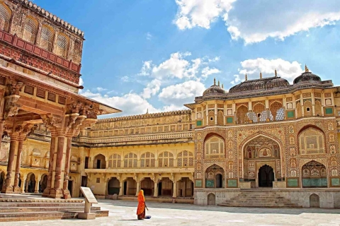 Private Ganztags-Stadtrundfahrt durch Jaipur mit dem Auto