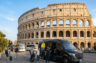 Civitavecchia-Rom: Private Hop-On-/Hop-Off-Erlebnistour im Minivan