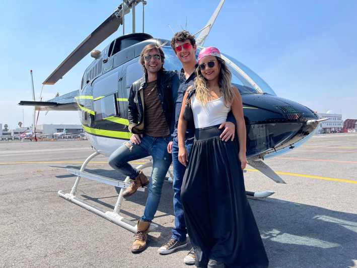 Tour privado en helicóptero por Ciudad de México
