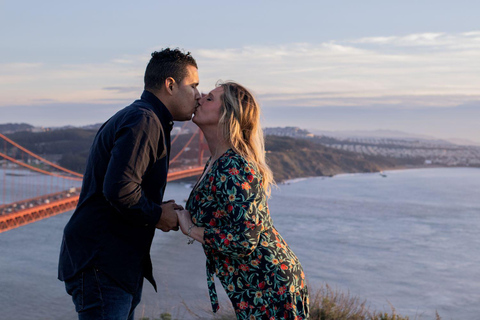 São Francisco: Sessão de fotos profissionais na Golden Gate BridgePadrão (10 fotos editadas profissionalmente)